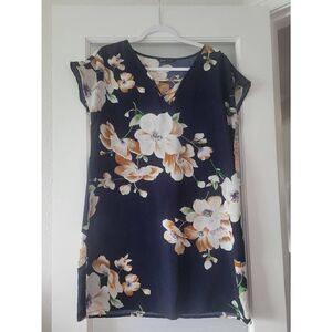 Shein Blue Floral Dress Size Small/Medium‎